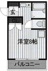 サンライズ我孫子の物件間取画像